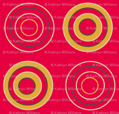 retro circles