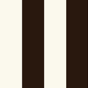 Cream Brown Stripe