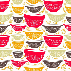 Retro Mixing Bowls