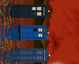 TARDISses on a Gallifreyan beach