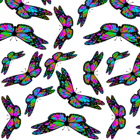 TieDyeButterfly-jpg-2 fabric by grannynan on Spoonflower - custom fabric