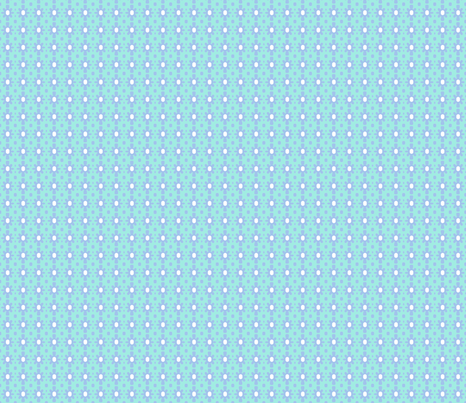 Dotty Ditsy Daisy (Sky & aqua) fabric by pattyryboltdesigns on Spoonflower - custom fabric