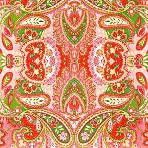 Just Peachy Paisley