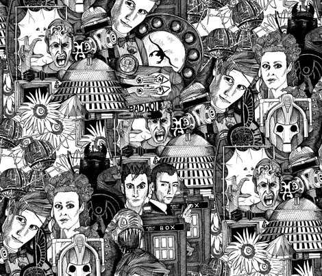 The Untempered Schism fabric by scrummy on Spoonflower - custom fabric