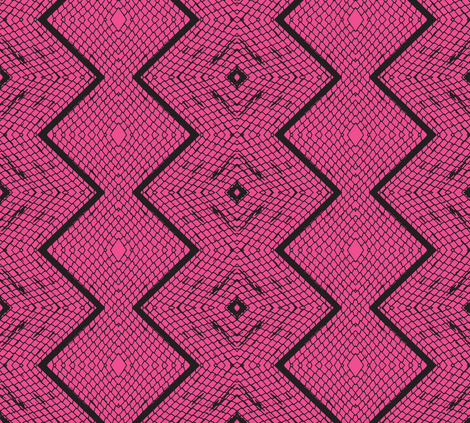 If Snakes Wore Fishnet Stockings... fabric by susaninparis on Spoonflower - custom fabric