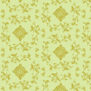 Doodle Toile Sage