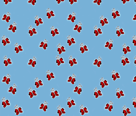 Marilyn Butterfly fabric by rchomestead on Spoonflower - custom fabric