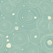 doodle bubbles in vector