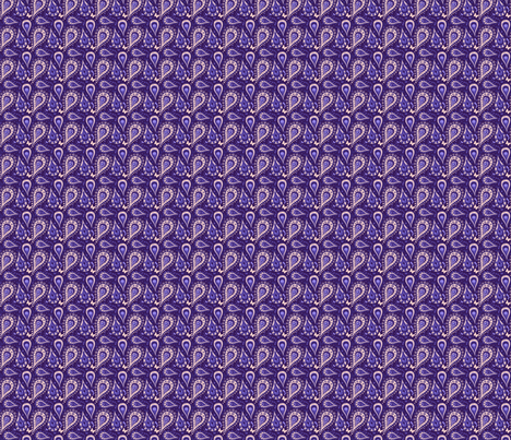 Rose cachemire fabric by manureva on Spoonflower - custom fabric