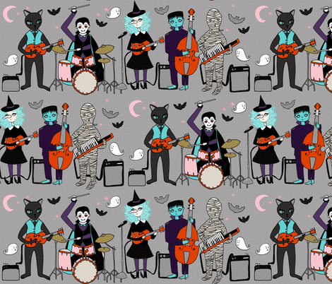 The Tombs-Tones fabric by papersparrow on Spoonflower - custom fabric