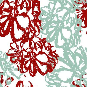Ocean Breeze with Antique Red