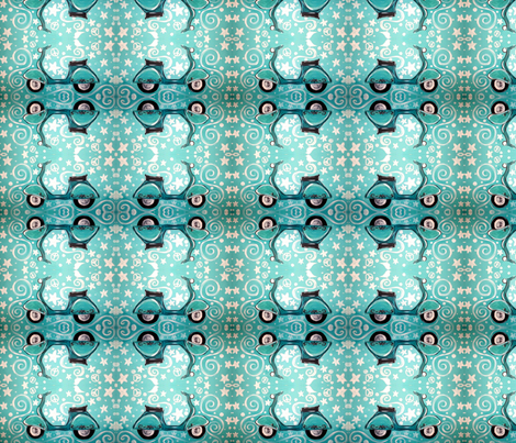 Buon Viaggio fabric by marlicat on Spoonflower - custom fabric