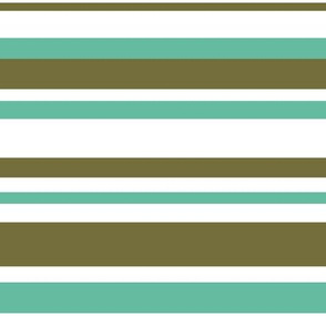 STRIPES (green turquois)