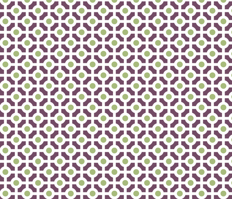 Griddot fabric by littlebear on Spoonflower - custom fabric