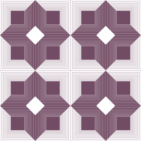 Purple Maze fabric by mag-o on Spoonflower - custom fabric