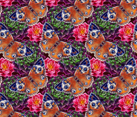 Butterflies2 fabric by aimeesthill on Spoonflower - custom fabric