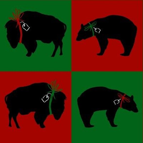 Big Bear and Buffalo Squares