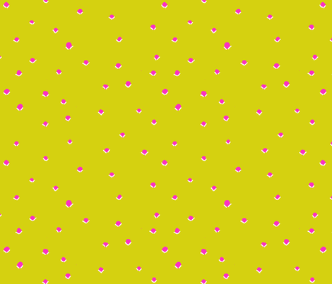 yellow flowers fabric by cleverviolet on Spoonflower - custom fabric