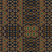 Celtic bravery navy gold stripe