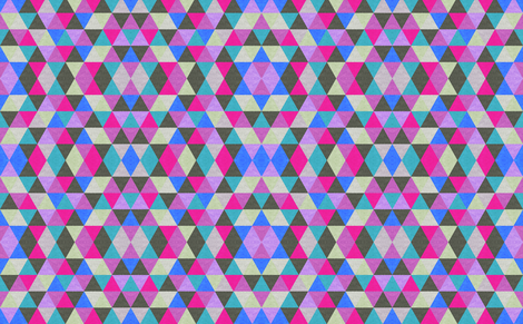 ocean of ▲ II fabric by biancagreen on Spoonflower - custom fabric