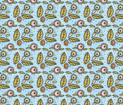 Midday fabric by lisabarbero on Spoonflower - custom fabric