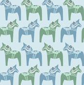 Dala Horse (Blue)