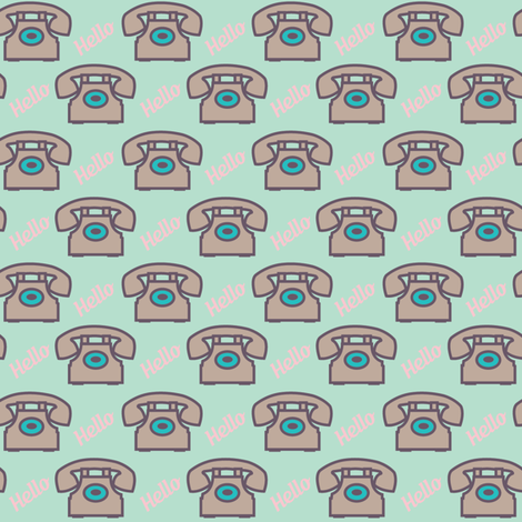 hello-ed fabric by viewfromtheskye on Spoonflower - custom fabric