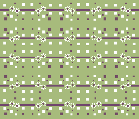 Daydreams and Dandelions Flower Presents, ATD 203-ed-ed fabric by arttreedesigns on Spoonflower - custom fabric