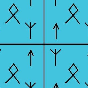 Runes o'mine-blue