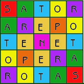 Sator Square - multicolor