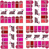 Tin Dogs And The Tardis Pink