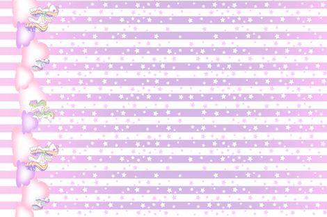 Pegasus Clouds fabric by lovelylatte on Spoonflower - custom fabric