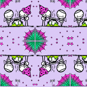 Purple Halloween Cooking Cauldron by ©Rocky The Zombie
