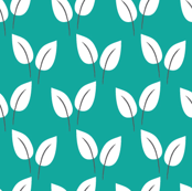 Leaves (Teal)