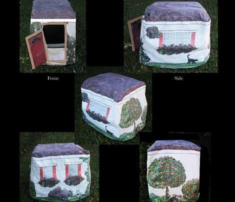 Cat House Kitty Litter Cover