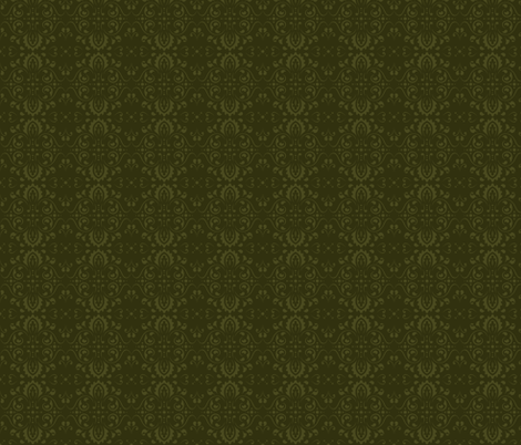 Olive Medallions, dusky fabric by flyingfish on Spoonflower - custom fabric
