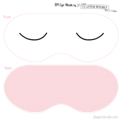DIY eye mask