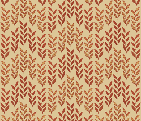 Minoan grasses on beige