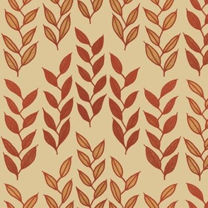 Minoan grasses on beige