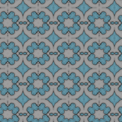 Blue Cat_flowers