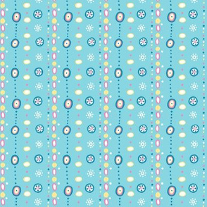 Harlequin Darlings:Dottiness on Aqua
