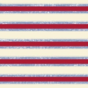 Stars And Stripes Red, Faded Blue and Off-white Stripes, ATD 502