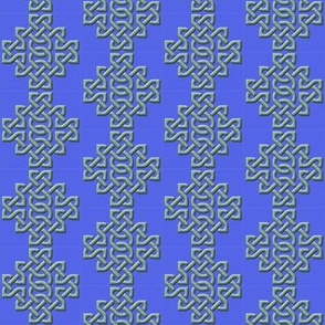 Celtic Knotwork Blue small