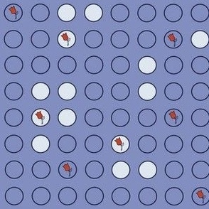 Oranje Delft Dots