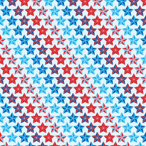 Stars in stripes red white and blue