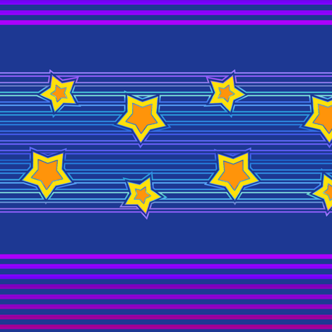 Stars And Stripes fabric by padeshahoo on Spoonflower - custom fabric