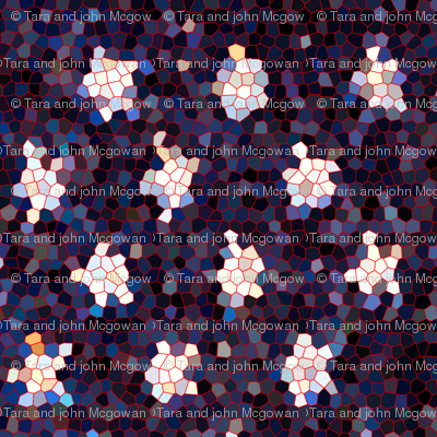 Stars And Stripes Stained Glass Stars, ATD 518