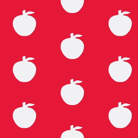 Apple Redfield fabric by painter13 on Spoonflower - custom fabric