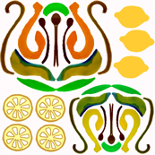 Lemon Ikat