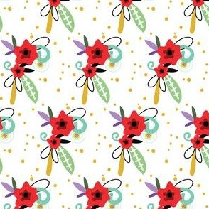 Flowers Red